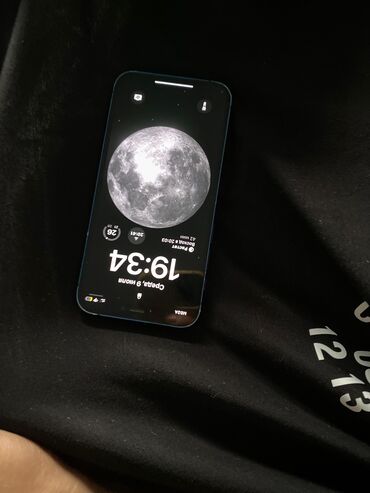 корпоративная симка: IPhone 12 mini, Б/у, 64 ГБ, Синий, Чехол, 82 %