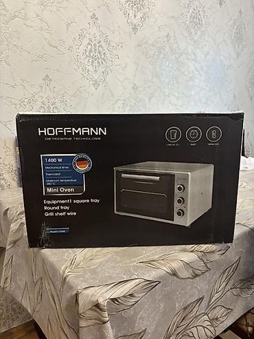 hoffman: Duxovka Hoffmann, Elektrik, rəng - Gümüşü, Ayrıca dayanan, Yeni — 1