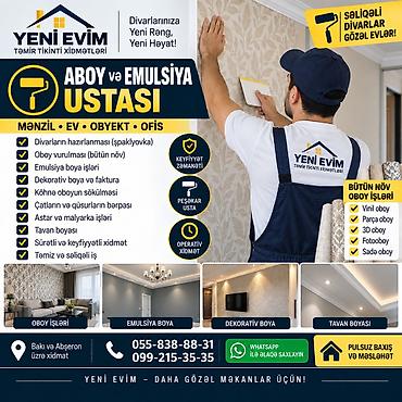 Ландшафтные работы: 🏠 YENİ EVİM — TƏMİR TİKİNTİ 🔨 Evinizi bizə həvalə edin, bütün təmir at lalafo.az — 6 Ландшафтные работы: 🏠 YENİ EVİM — TƏMİR TİKİNTİ 🔨 Evinizi bizə həvalə edin, bütün təmir — 6