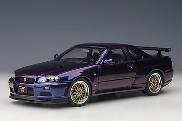 audio: 💜 Nissan Skyline GT-R (R34) V-Spec II – Midnight Purple III – 1:18 – — 1