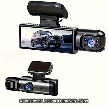 ikinci el kamera sistemi: Avtomobil üçün 2 linzalı DVR kamera - Ön və arxa görüntü üçün iki — 1