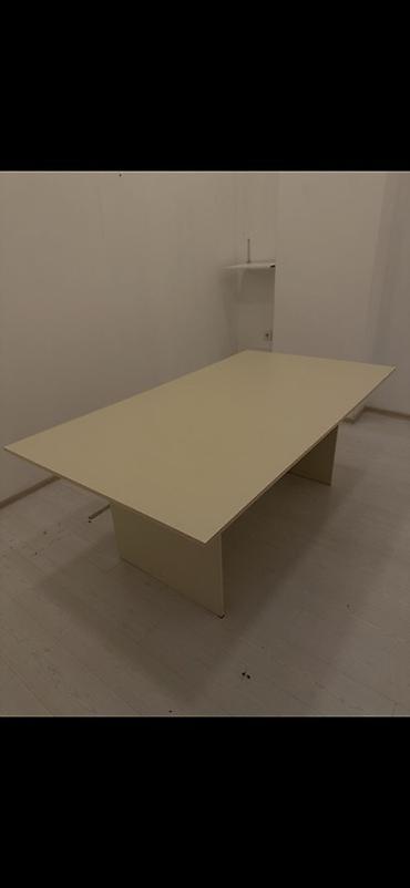 ofis oturacaqlari: Dördbucaq masa, Siyirməsiz, Laminat — 2