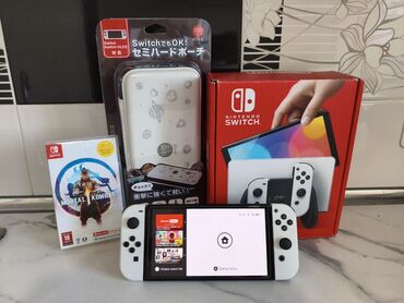 купить game boy advance: Nintendo Switch OLED | 64 Гб + 256 Гб | полный оригинальный комплект