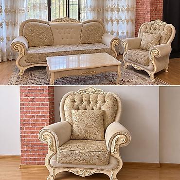 İşlənmiş, Divan, 2 kreslo lalafo.az -da İşlənmiş, Divan, 2 kreslo