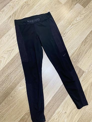 idman geyim: Nike Pro qadın idman taytı - Model: Nike Pro - Rəng: qara - Uzunluq — 1