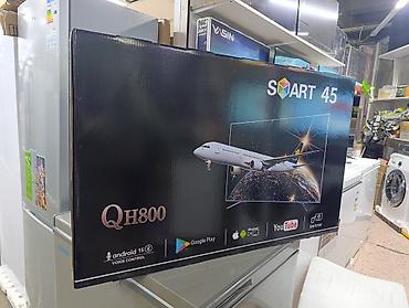Телевизоры: Смарт‑телевизор 45" QH800 - Экран 45 дюймов, тонкие рамки, яркая — 1