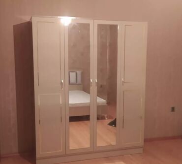 Sifarişlə dolablar: Düz dolab, Yataq otağı üçün, Paltar üçün, Açılan, Korpuslu, 4 qapılı — 3