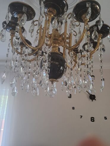 Led çilçıraqlar: Çılçıraq, 8 lampa, Xrustal