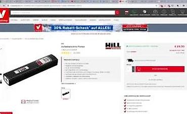 Kompresori za vazduh: Hill Professional digitalna električna pumpa za gume Kompaktna — 11