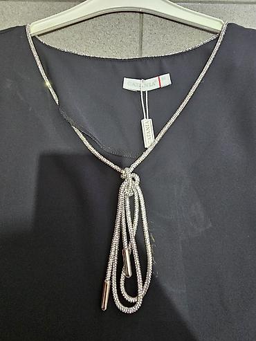 boho torbice: Elegantna ženska bluza bez rukava – Catania Razni brojevi - Boja: crna — 2