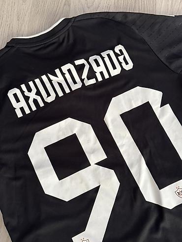 ağ palto: Futbolka, Adidas, M, rəng - Qara — 6