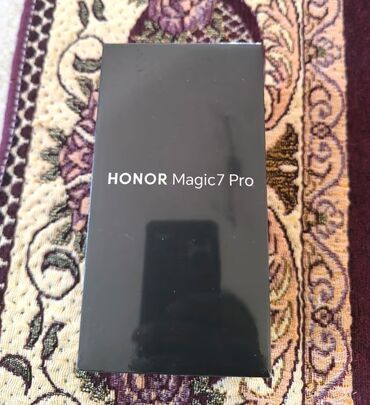 Honor: Honor Magic 7 Pro, 512 GB, rəng - Qara, Sensor, Barmaq izi, Simsiz şarj