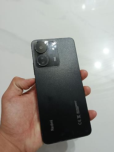 Мобильные телефоны: Redmi, Redmi 13C, Б/у, 128 ГБ, цвет - Черный, 2 SIM — 2