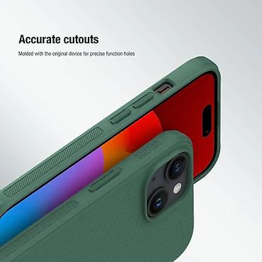 Maske i futrole za telefone: Futrola NILLKIN SUPER FROST PRO za iPhone 15 (6.1) plava. Kvalitetna — 9