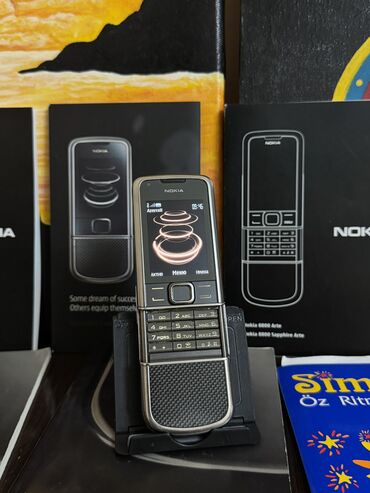 Nokia: Nokia 8 Sirocco, < 2 GB Memory Capacity, rəng - Boz, Düyməli — 18
