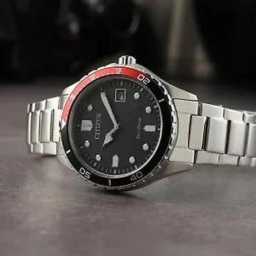 Ručni satovi: CITIZEN Sporty Aqua AW1820-81E - 37mm - Crna / Crvena Potpuno NOV sat — 8