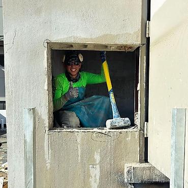 Beton işləri: #betonisleri #beton #betonkesme #betonkəsimi #betonkesim #betondesme — 9