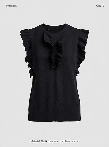 hərbi geyim: Məhsul: Qolsuz trikotaj bluz Brend: adL Ölçü: S Material: Nazik — 1