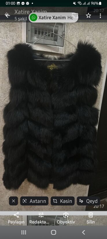 Kürklər: Biset temiz tulku. tuku mexli son qiymet 200 man L S. M — 9