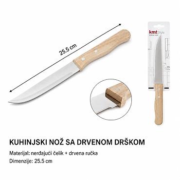 KMT Drvena drška oštri nož 5403731 - Praktičan alat/pribor za kućne