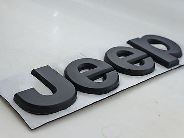 hongqi e: Эмблема Jeep — комплект наклеек-литер для кузова - Тип: объемные — 4