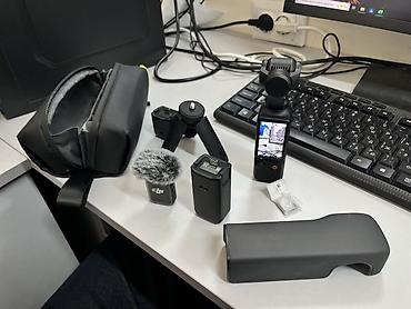 dji pocket: В идеальном состоянии, в комплекте еще есть линзы DJI Pocket 3 Creator — 1