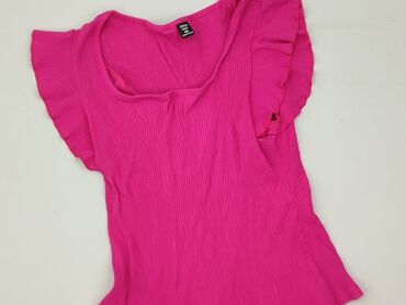 koszulki w paski damskie: Shein, Women`s T-shirt, size 2XL (EU 44)