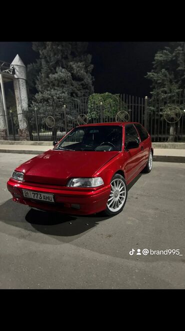 honda odys: Honda Civic: 1990 г., 2 л, Механика, Бензин, Купе