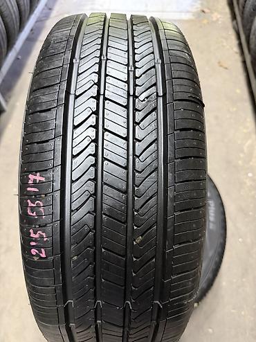 aeolus e70: Шины 215 / 55 / R 17, Лето, Б/у, Пара, Легковые, Корея, Hankook — 2