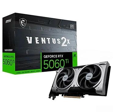 rtx 5060 ti: Video kart "MSI RTX 5060 TI 8GB"MSI RTX 5060 Ti 16GB GDDR7 qrafik — 2