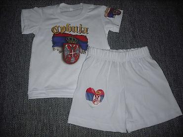 Kompleti: Deciji sorc i majca a moze da bude i kratka pidzama Vel 2-12 Cena 2200 — 30