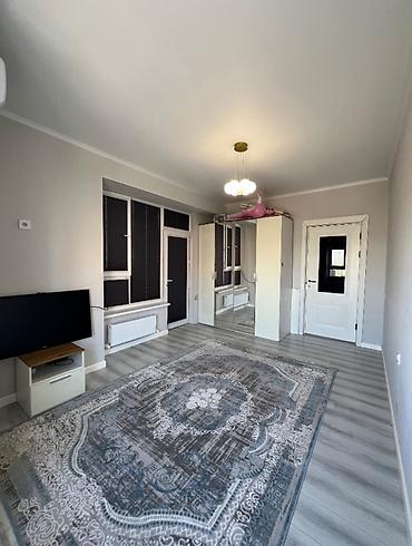 red centr: 1 комната, 42 м², Кок-Жар мкр Элитка, 9 этаж, Свежий ремонт — 4