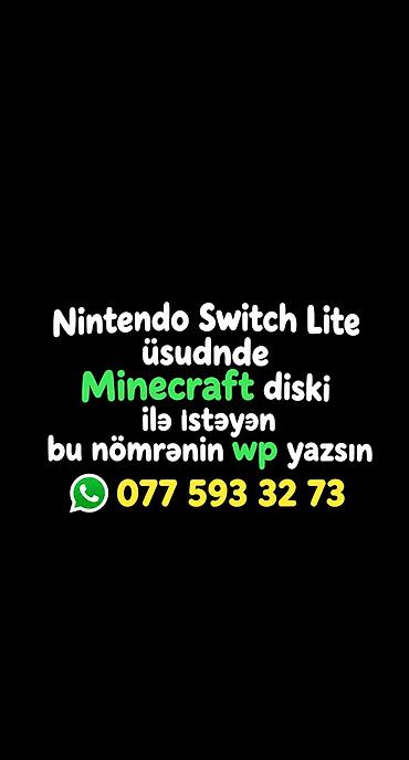 Nintendo switch lite problemi falan yoxud her sey islek veizyyetdedir