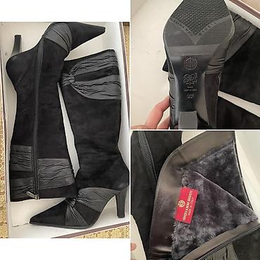 Ботинки и ботильоны: Ботильоны с вышивкой фирменные Bershka 35/36 р - 2500 сом ❤️ шикарные — 5