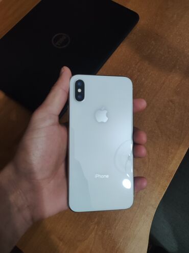 polis mikrofon: IPhone X, 64 ГБ, White Titanium, Face ID