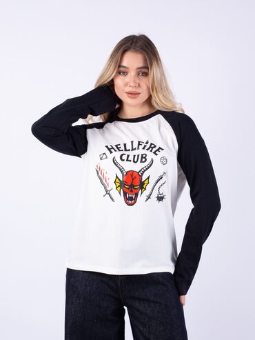 Футболки: Футболка унисекс Stranger Things, белая - Принт спереди: крупный — 22