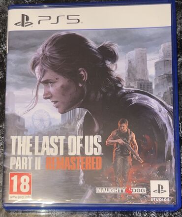 PS5 (Sony PlayStation 5): PlayStation 5 üçün The last of us part 2 oyun diski. Teze alinib bir