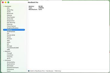 macbook i7: Б/у, Apple M1, ОЗУ, RAM: 64 ГБ — 3
