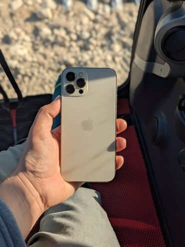 экран на айфон х: IPhone 12 Pro, Колдонулган, 256 ГБ, Алтын, 93 %