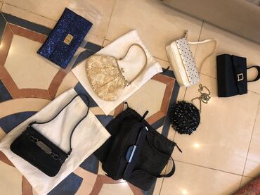 Çantalar: Vecherniy çantalar Həm retro Həm də original italyan brendlərin Qadın — 2