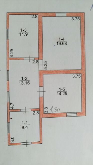 Продажа домов: Дом, 67 м², 3 комнаты, Собственник, Косметический ремонт — 12