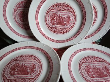 Kuhinjski setovi: Tanjiri novi veci Heinrick porcelan Zapadna Nemacka 70te. Komada 5 — 2