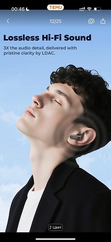 аккумулятор bluetooth: TWS simsiz qulaqlıq + displeyli şarj qabı - Ultra uzun batareya ömrü — 6