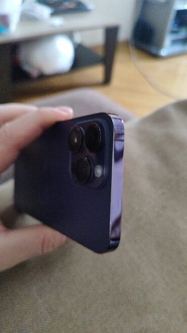 Apple iPhone: IPhone 14 Pro Max, 128 GB, Deep Purple, Barmaq izi, Simsiz şarj, Face ID — 3