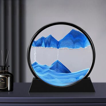 Другой декор и предметы интерьера: Динамическая 3D-живопись на зыбучих песках, приятно украсит ваш