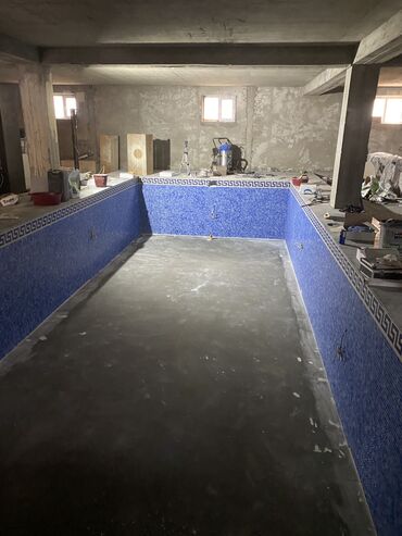 Hovuzlar: Hovuz tikintisi, 0 dan hovuzlarin tikilmesi, sade skimer ve dasma — 9