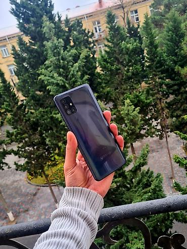 ən ucuz üz qırxan maşınlar: Samsung Galaxy A51, 128 GB, rəng - Qara, Zəmanət, Sensor, İki sim kartlı — 6