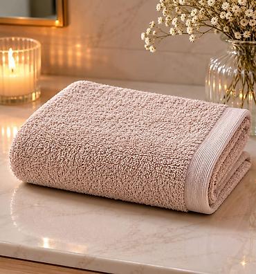 Dəsmallar: Hamam üçün Yeni rəng - Bej Pambıq Dəsmal — 1