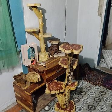 Полки, этажерки для цветов: Полка, этажерка для цветов, Дерево — 13