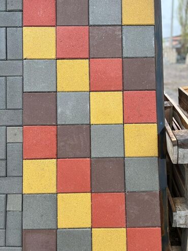 Брусчатка кирпич: Брусчатка кирпич, Для лестниц, Бетонная, Литая, Новый, Бесплатный выезд, Бесплатная доставка, Гарантия — 13